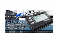 Balancer for LiPo 3-in-1 w/LCD dispaly