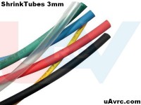 Heat Shrink Tube 4mm -1mtr.