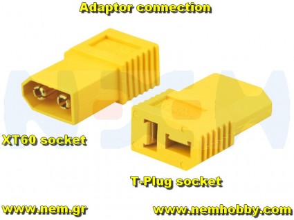 Adapter XT60 Male to T-Plug Female