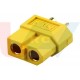 XT60 Connector -Female Plug for Battery -Yellow/black