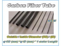Carbon Fiber Tube 2/3/4/5/6/8/10/12mm x1000mm -Pultruded Carbon Fiber Tube 2/3/4/5/6/8/10/12mm x1000mm -Pultruded