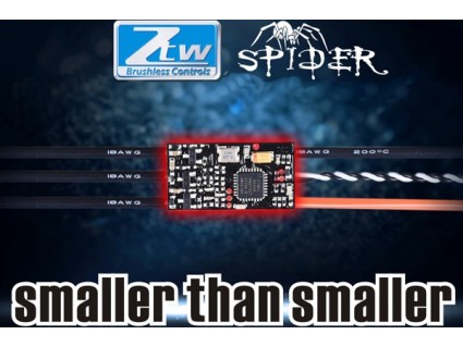 ZTW Spider ESC 30A HV Pro, OPTO -2-6s Lipo