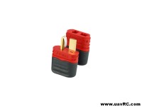 Connector T-Plug Gold Plated with Case -set