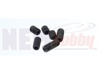 Grub Screw M3x3mm Hex Socket Carbon Steel -Black x10pcs Grub Screw M3x3mm Hex Socket Carbon Steel -Black x10pcs