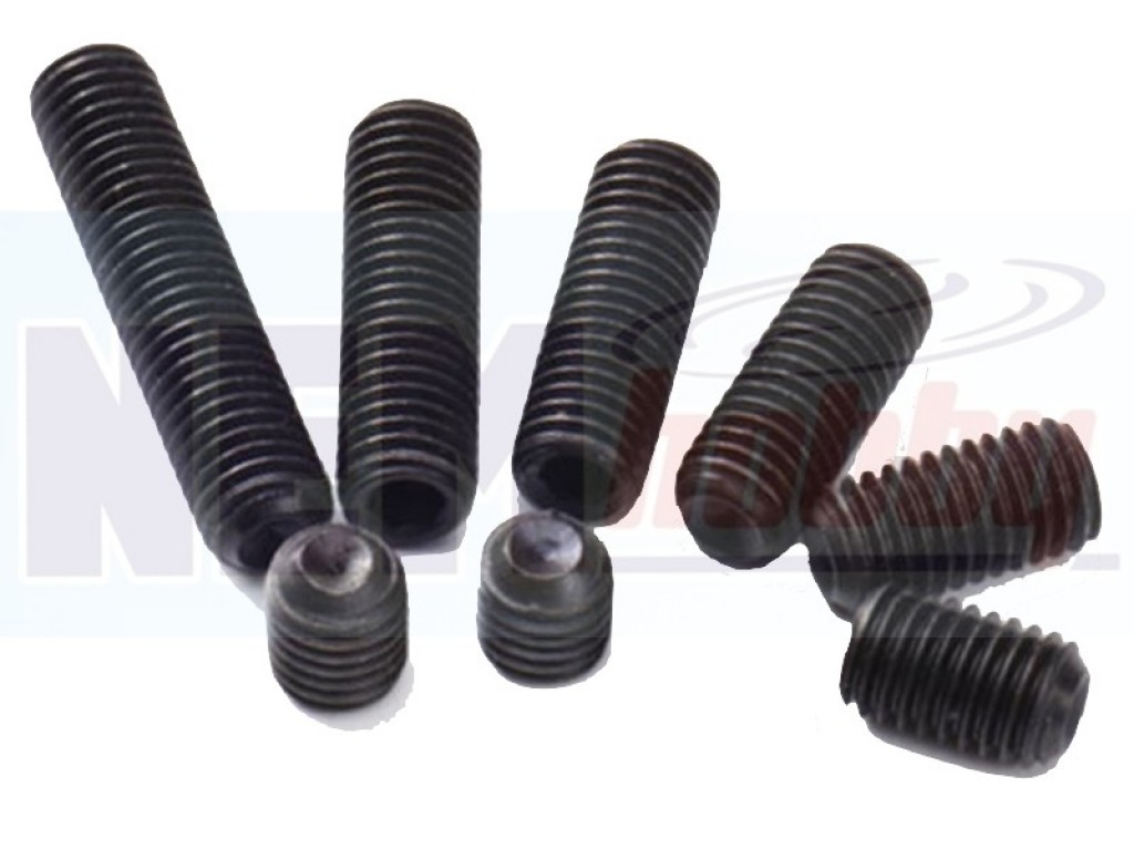 Grab Screws M3x3mm Hexagon Socket Head Carbon Steel Black Color