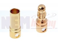 Connector 3.5mm Gold Plated -Set Connector 3.5mm Gold Plated -Set