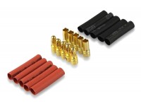 Connector 3.5mm Gold Plated with Shrink Tubes -5set -10pcs Connector 3.5mm Gold Plated with Shrink Tubes -5set -10pcs