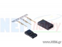 Servo Connector Futaba style Gold Plated -Set Servo Connector Futaba style Gold Plated -Set