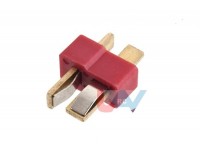 Connector T-Plug Gold Plated with Case -set