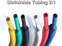 Shrink Heat Tube 5mm x1 meter -Black/Red/Blue/Yellow Shrink Heat Tube 5mm x1 meter -Black/Red/Blue/Yellow