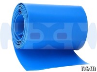 PVC Shrink Tube 120/180mm, 1mtr. -Blue, for Lipo-LiFe Batteries PVC Shrink Tube 120/180mm, 1mtr. -Blue, for Lipo-LiFe Batteries