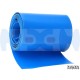 Shrink Tube PVC x1mtr. -120/180mm -Blue, for Lipo-LiFe Batteries