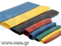 Shrink Heat Tube 14mm x1 meter -Black/Red/Blue/Yellow