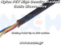 Wire Mesh Guard 10mm x1 meter -Black/Red/Blue/Black-Blue/Black-Red Wire Mesh Guard 10mm x1 meter -Black/Red/Blue/Black-Blue/Black-Red