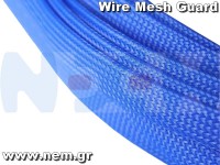Wire Mesh Guard 10mm x1 meter -Black/Red/Blue/Black-Blue/Black-Red Wire Mesh Guard 10mm x1 meter -Black/Red/Blue/Black-Blue/Black-Red