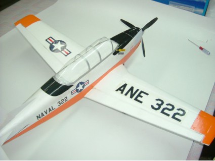 Sapac Mentor T-34 Wingspan 880cm Electric Foam Airplane Kit -White Sapac Mentor T-34 Wingspan 880cm Electric Foam Airplane Kit -White