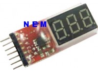 Lipo Checker 2~6s Battery, LCD Screen Lipo Checker 2~6s Battery, LCD Screen