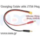 Charging Adaptor XT30 Plug -Silicone wire 16AWG -40cm Charging Adaptor XT30 Plug -Silicone wire 16AWG -40cm