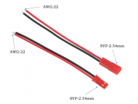 JST Connector PVC wire 22AWG -Pair -10cm