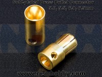 Bullet 5.5mm gold plated Connector Banana Plug -Set -RC Models, Battery, ESC, Motors, Audio Bullet 5.5mm gold plated Connector Banana Plug -Set -RC Models, Battery, ESC, Motors, Audio