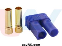 Connector EC6 Gold Plated 6.0mm -Set Connector EC6 Gold Plated 6.0mm -Set