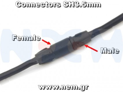 Connector SH 3.5mm Gold Plated -Set Connector SH 3.5mm Gold Plated -Set