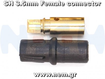 Connector SH 3.5mm Gold Plated -Set Connector SH 3.5mm Gold Plated -Set