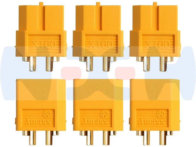 AMASS XT60 H-F Gold plated connector 