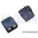 Connector XT60 Gold Plated -set (feamle+male) Yellow/black