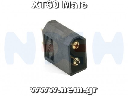 Connector XT60 Gold Plated -set (feamle+male) Yellow/black