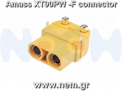 Amass XT90PW Gold Connector -Set