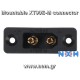 Amass XT90E-M Battery Connector with Mounting Holes -Black
