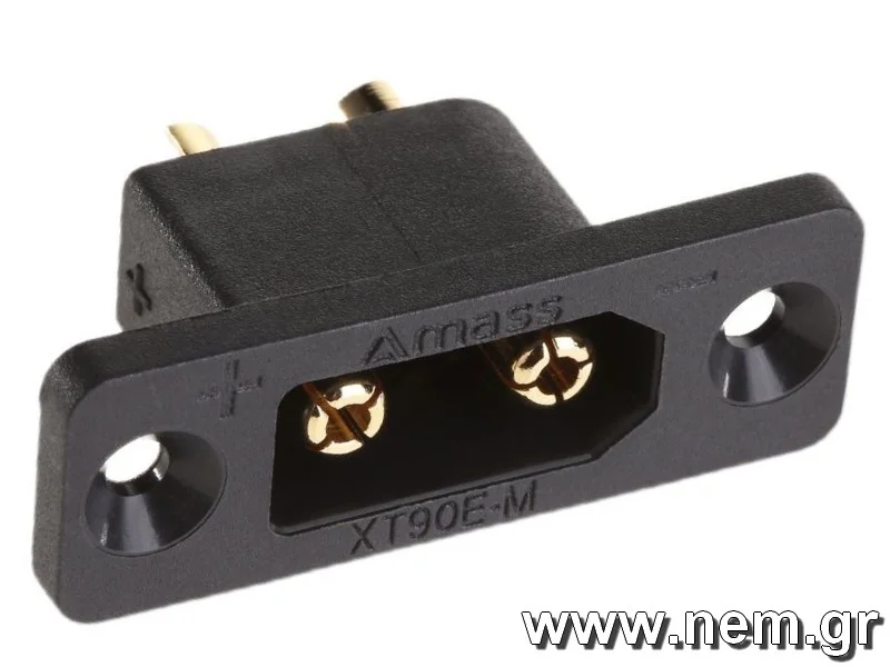 AMASS XT90E-M Stecker – Vergoldet, 5 Paare, Für RC-Modelle, Drohnen, 30A, Wasserdicht IP40