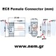 EC8 Connector -Pair