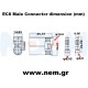 EC8 Connector -Pair