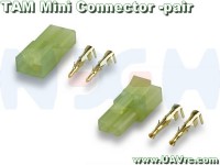 Connector TAMIYA Mini Gold Plated -3Set Connector TAMIYA Mini Gold Plated -3Set