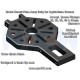CNC Heavy Duty Motor Mount Plate for CNC Tube Clamps, choose 25, 30, 35, 40 or 45mm diameter