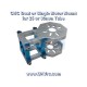 CNC Light Weight Motor Mount Plate for U8, U15, etc. -Silver