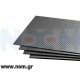Carbon Fiber 295x204.5 x5mm, 3K Plate Panel Sheet, Plain Weave, Glossy Surface