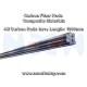 Carbon Fiber Rod 6.0mm x1 meter -Plain Weave