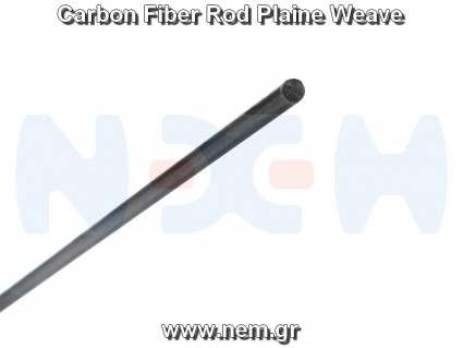 Carbon Fiber Rod 1/2/3/4/5/6/7mm x1 meter -Solid, Black Matte