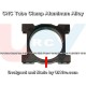 Universal Heavy-Lift Motor Mount for 25 - 45mm Tubes | Fits U8 U15 II 8318 | CNC Black
