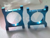 CNC Tube Clamp 30mm diameter -Blue Anodized CNC Tube Clamp 30mm diameter -Blue Anodized