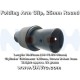 Folding Mechanism for Round Tubes 25/30mm -Black Matte Anodized