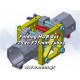 CNC Folding HUB Mechanism for F25mm Tubes -Set