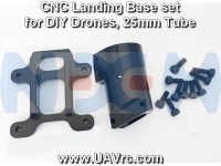 CNC Landing set for 25mm Carbon Tube