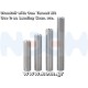 Aluminum Alloy Blind Standoff Round -Single-Sided Thread M2, M3 -Length 32-64mm