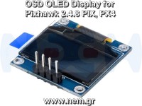 OSD OLED Display for Pixhawk 2.4.8, PIX PX4 OSD OLED Display for Pixhawk 2.4.8, PIX PX4