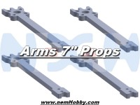 7" Prop Carbon Motor Arm 5mm thickness x4pcs -D268mm