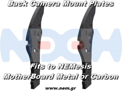 NEMesis Back Camera Support x2pcs -Carbon